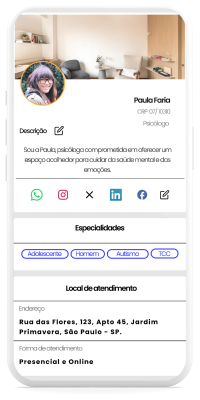 Perfil profissional