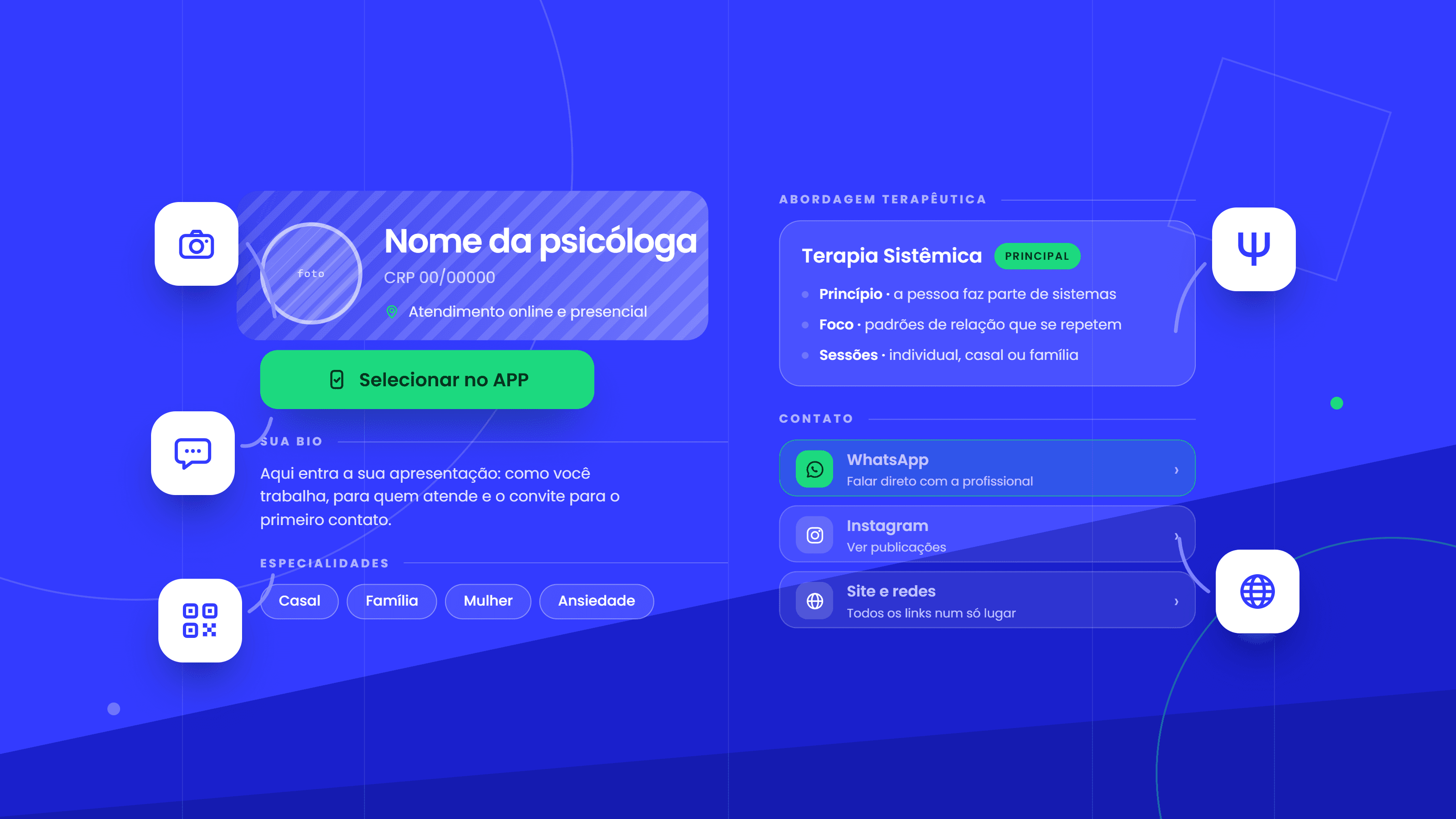 Capa representando um site de um psicólogo