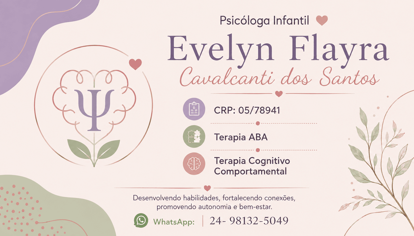 Capa do perfil de Evelyn