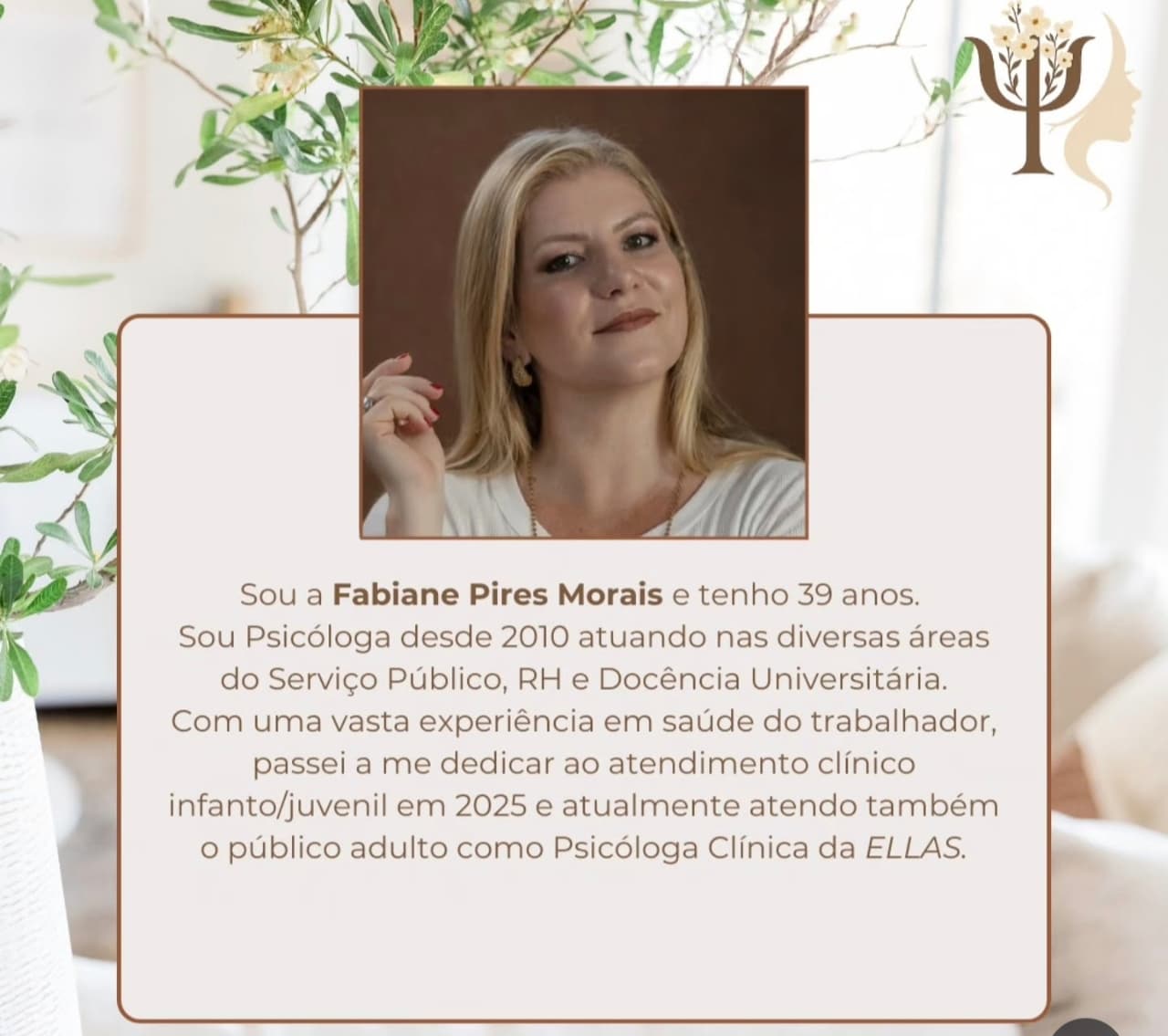 Capa do perfil de Fabiane