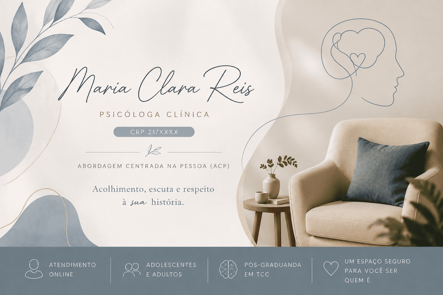 Capa do perfil de Maria