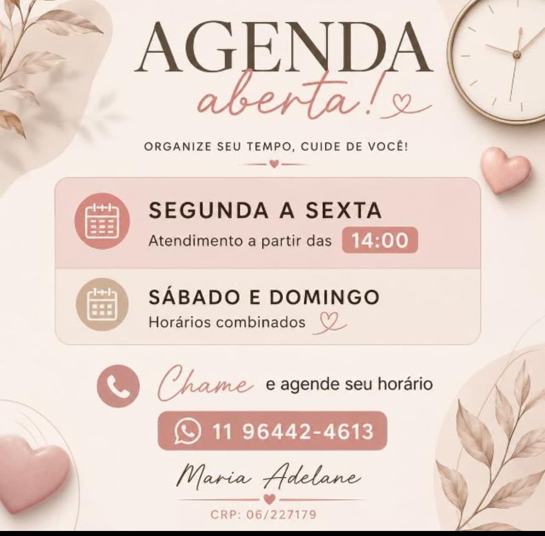 Capa do perfil de Maria