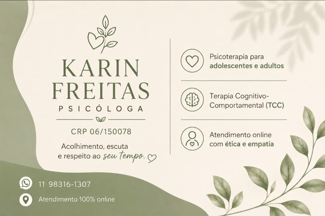 Capa do perfil de Karin